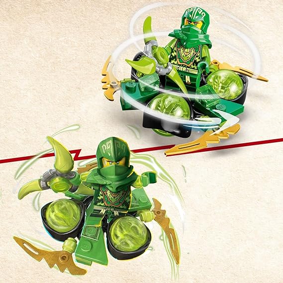 Buy Lego Ninjago Lloyds Dragon Power Spinjitzu Spin 71779 with 56pcs | Yallatoys.com