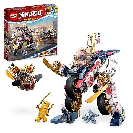 Buy Lego Ninjago Soras Transforming Mech Bike Racer 71792 with 384pcs | Yallatoys.com