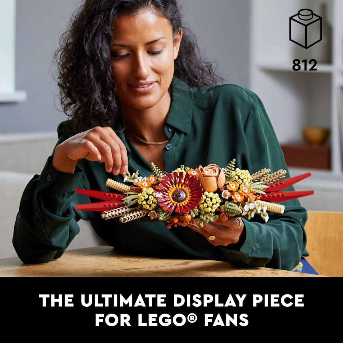 Buy Lego Icons Dried Flower Centerpiece 10314 with 812pcs | Yallatoys.com