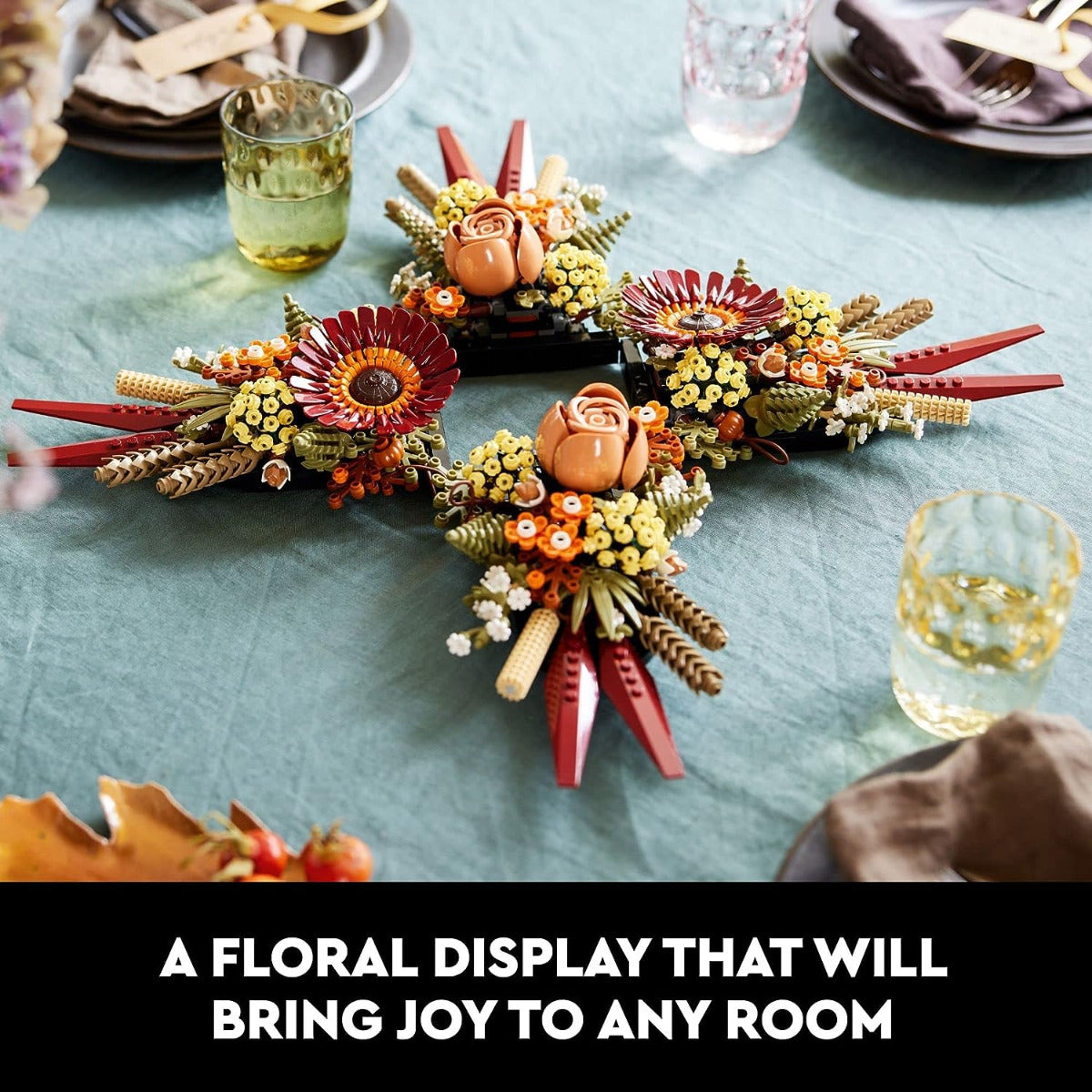 Buy Lego Icons Dried Flower Centerpiece 10314 with 812pcs | Yallatoys.com