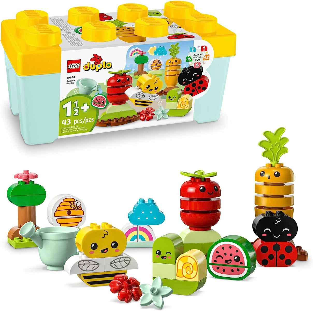 Buy Lego Duplo My First Organic Garden Brick Box 10984 with 44pcs | Yallatoys.com