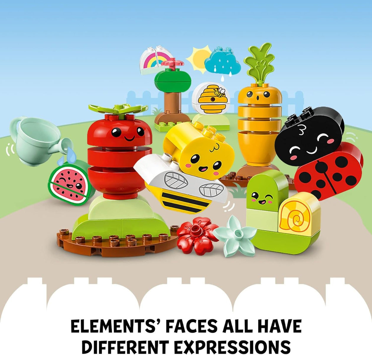 Buy Lego Duplo My First Organic Garden Brick Box 10984 with 44pcs | Yallatoys.com