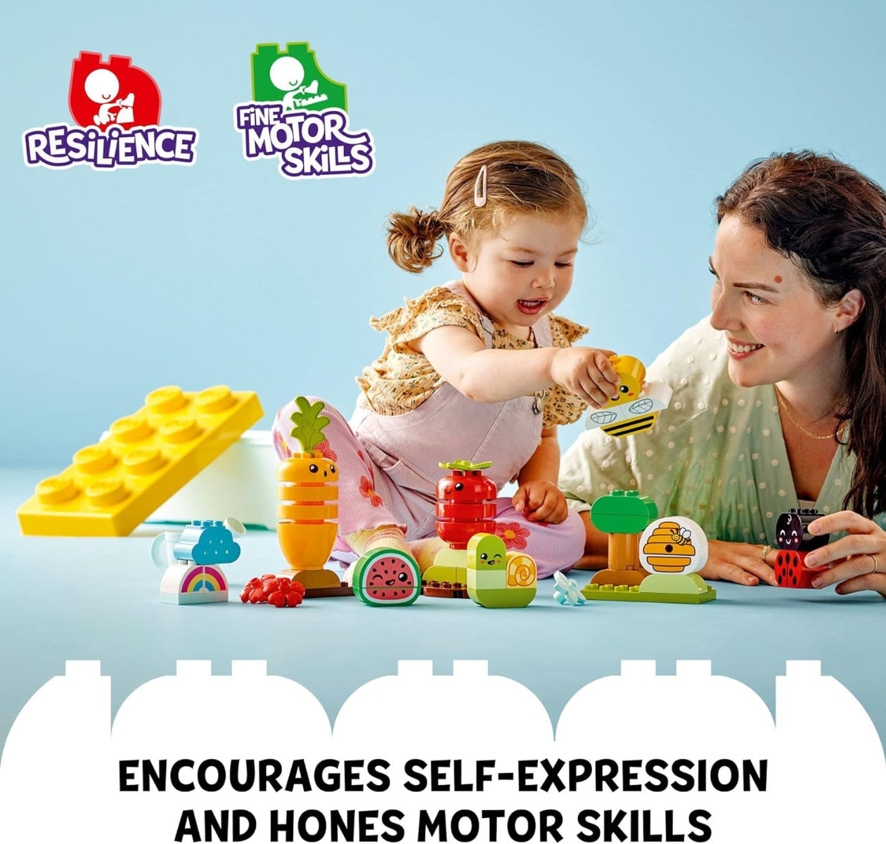 Buy Lego Duplo My First Organic Garden Brick Box 10984 with 44pcs | Yallatoys.com