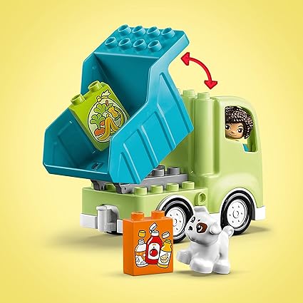 Buy Lego Duplo Recycling Truck Building Kit 10987 with 15pcs | Yallatoys.com