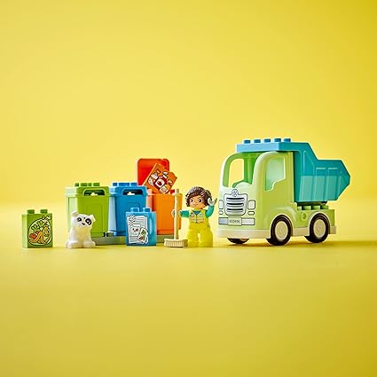 Buy Lego Duplo Recycling Truck Building Kit 10987 with 15pcs | Yallatoys.com