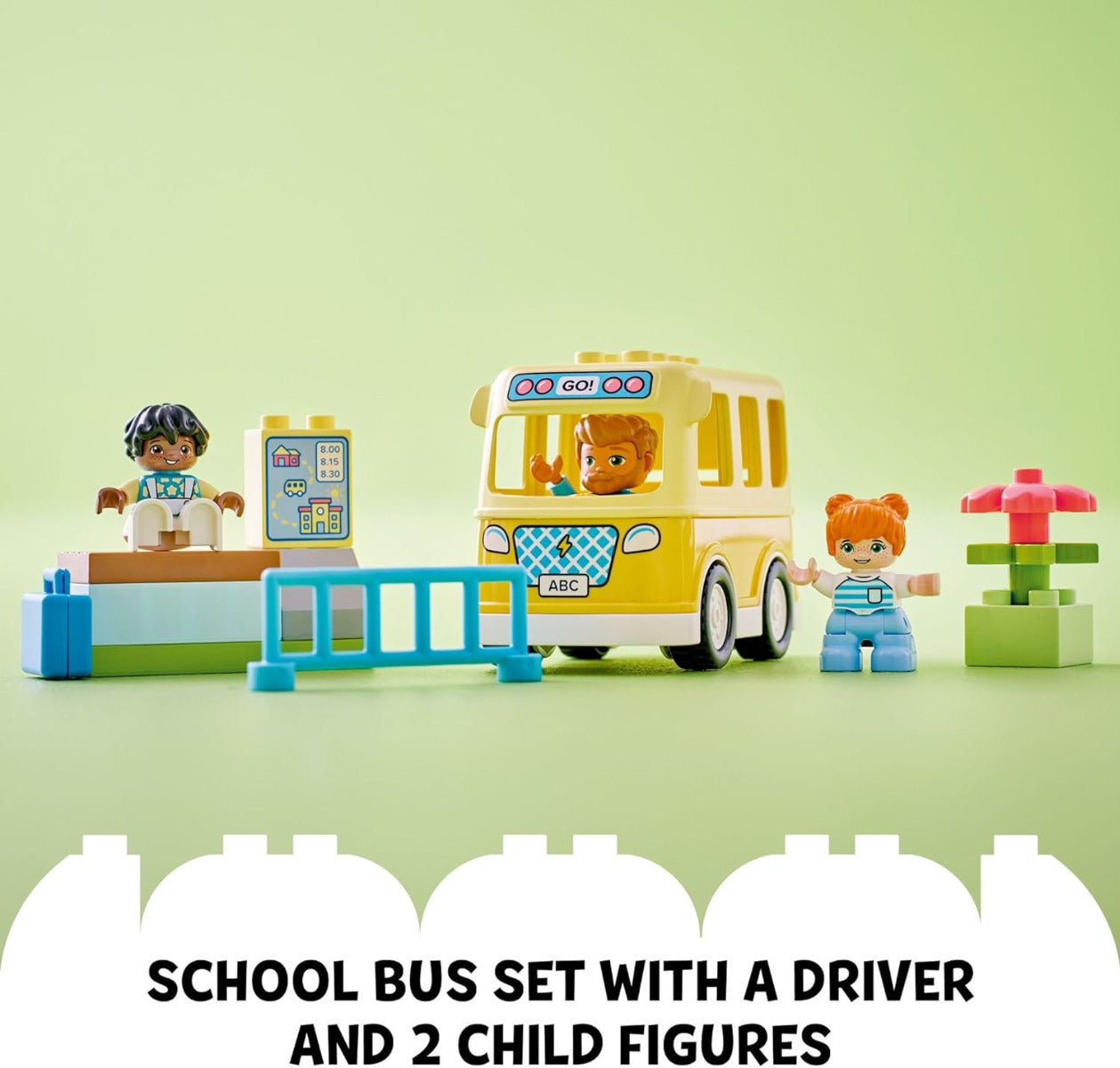 Buy Lego Duplo Town Bus Ride 10988 with 16pcs | Yallatoys.com