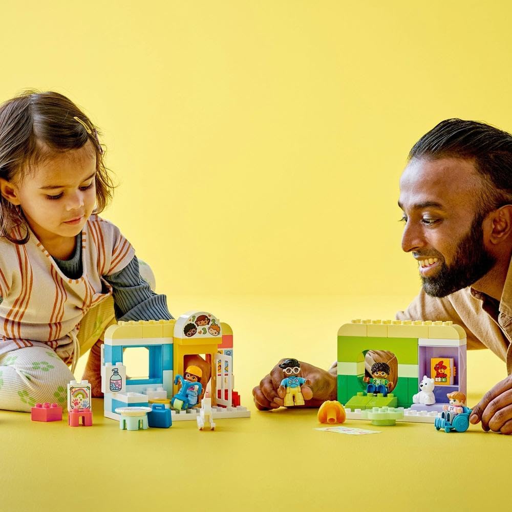 Buy Lego Duplo Town Life At The Day Nursery 10992 Learning and Education Toys with 67pcs | Yallatoys.com