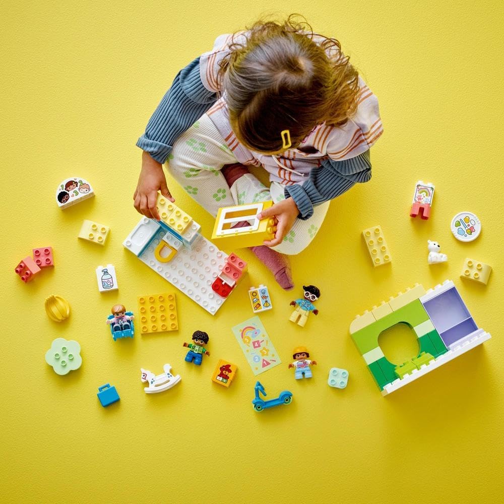 Buy Lego Duplo Town Life At The Day Nursery 10992 Learning and Education Toys with 67pcs | Yallatoys.com