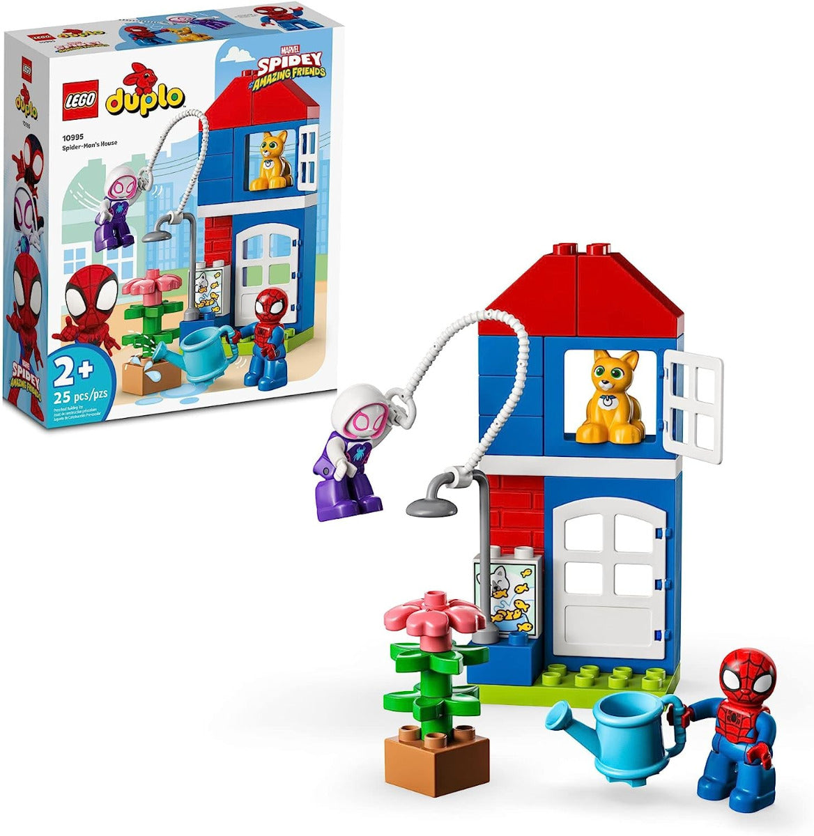 Buy Lego Duplo Marvel Spider-Mans House 10995 with 25pcs | Yallatoys.com