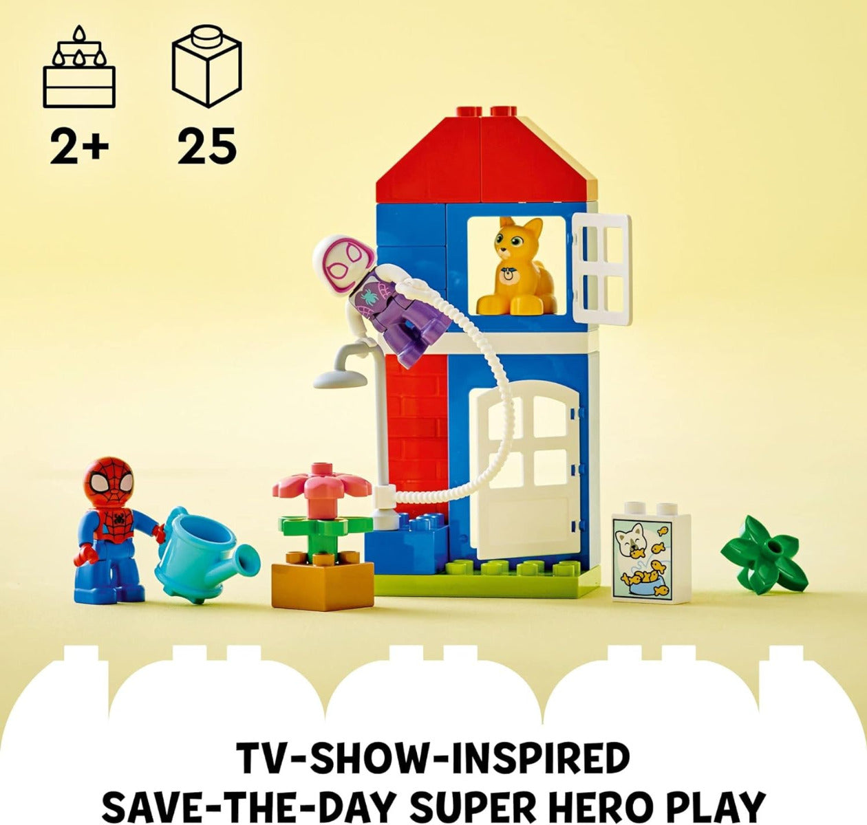 Buy Lego Duplo Marvel Spider-Mans House 10995 with 25pcs | Yallatoys.com