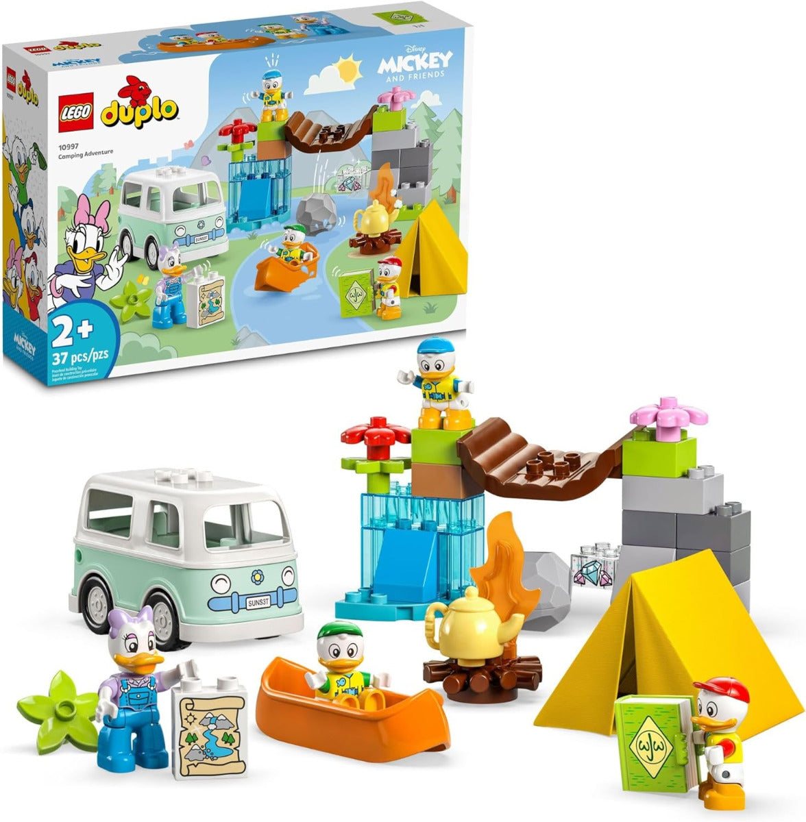 Buy Lego Disney Mickey and Friends Camping Adventure 10997 37 Pcs | Yallatoys.com