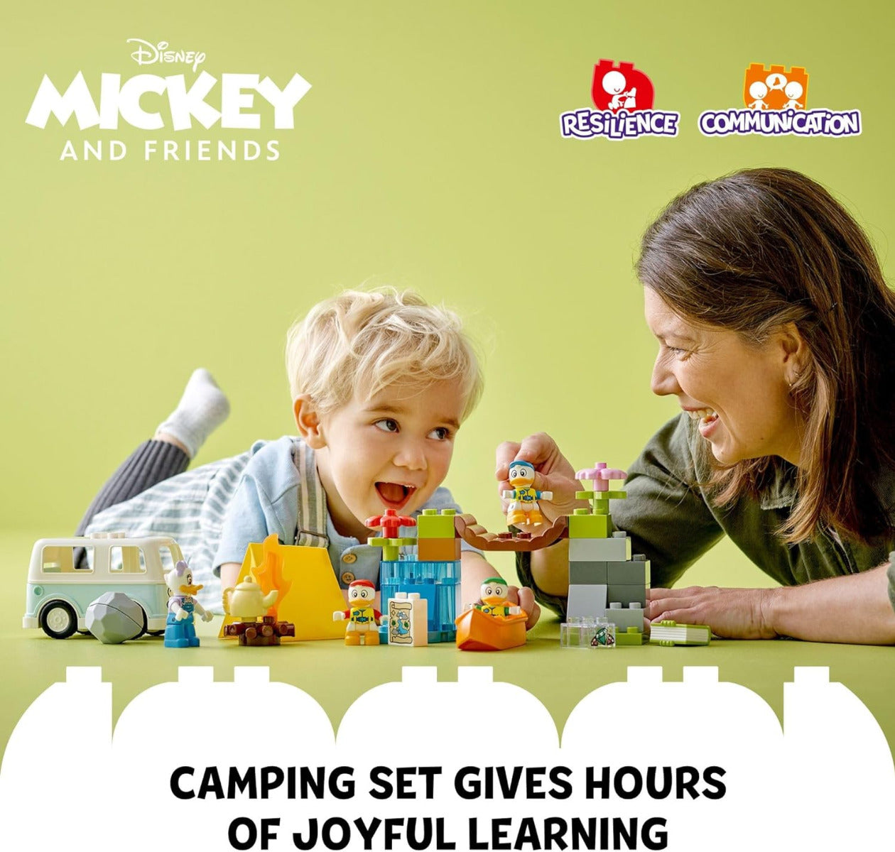 Buy Lego Disney Mickey and Friends Camping Adventure 10997 37 Pcs | Yallatoys.com