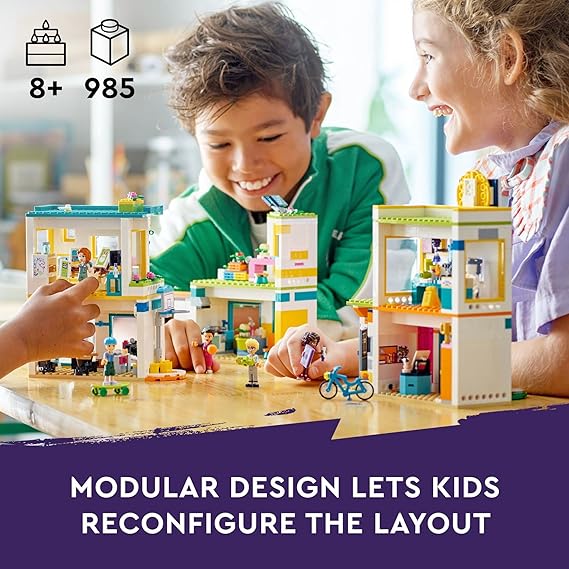 Buy Lego Friends Heartlake International School 41731 with 985pcs | Yallatoys.com