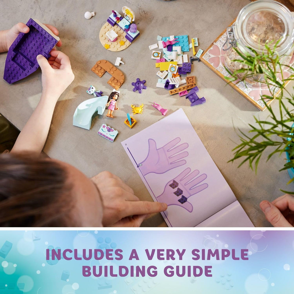 Buy Lego Gabbys Dollhouse Gabby & Mercats Ship Spa 10786 Building Toy with 87pcs | Yallatoys.com
