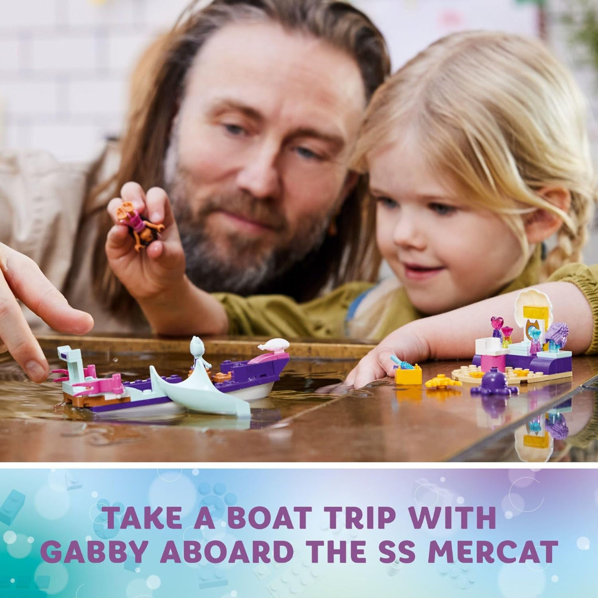 Buy Lego Gabbys Dollhouse Gabby & Mercats Ship Spa 10786 Building Toy with 87pcs | Yallatoys.com