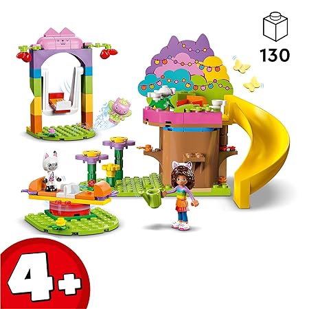 Buy Lego Gabbys Doll House Kitty Fairys Garden Party Building Kit 10787 with 130 Pieces | Yallatoys.com