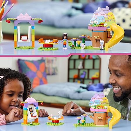 Buy Lego Gabbys Doll House Kitty Fairys Garden Party Building Kit 10787 with 130 Pieces | Yallatoys.com