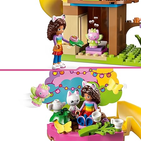 Buy Lego Gabbys Doll House Kitty Fairys Garden Party Building Kit 10787 with 130 Pieces | Yallatoys.com