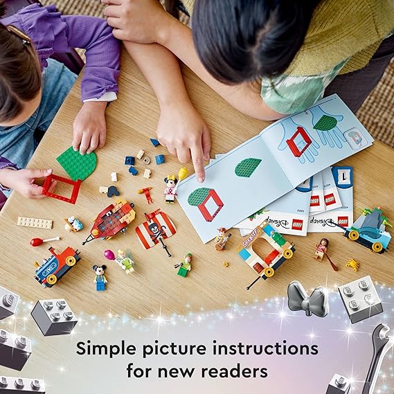 Buy Lego Disney 100 Celebration Train Building Kit 43212 with 200pcs | Yallatoys.com