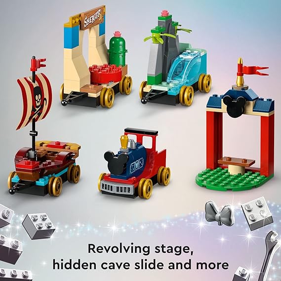 Buy Lego Disney 100 Celebration Train Building Kit 43212 with 200pcs | Yallatoys.com
