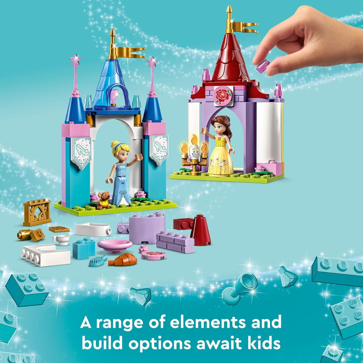 Buy Lego Disney Princess Creative Castles 43219 with 140pcs | Yallatoys.com