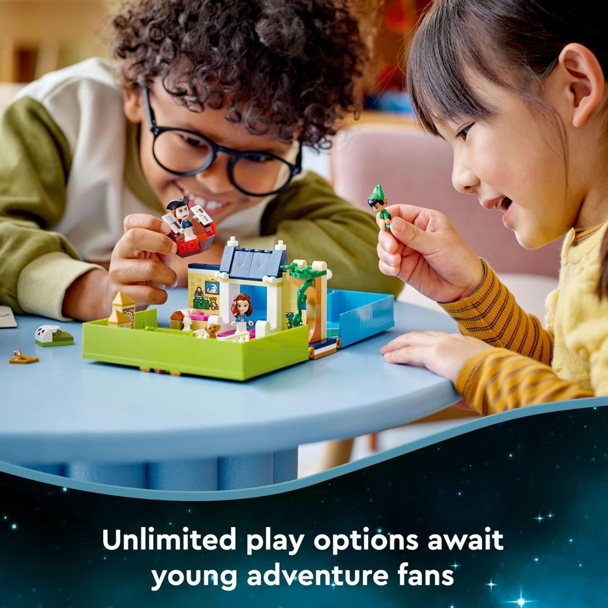Buy Lego Disney Peter Pan & Wendys Storybook Adventure 43220 Portable Playset with 111pcs | Yallatoys.com