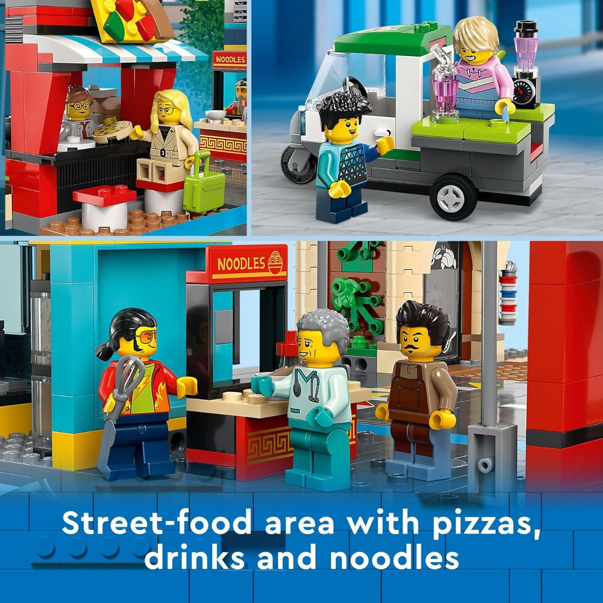Buy Lego City Downtown 60380 with 2010pcs | Yallatoys.com