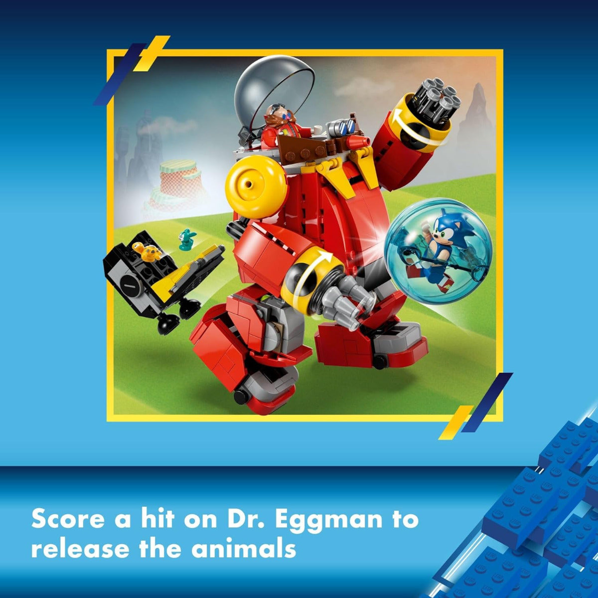 Buy Lego Sonic The Hedgehog Sonic vs Dr. Eggmans Death Egg Robot 76993 with 615pcs | Yallatoys.com
