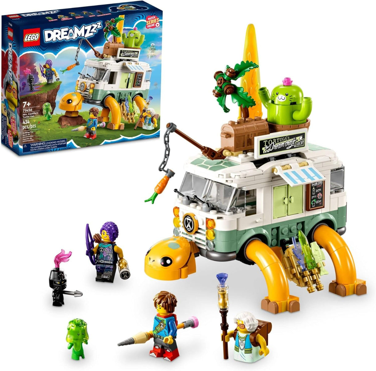 Buy Lego Dreamzzz Mrs Castillos Turtle Van 71456 with 434pcs | Yallatoys.com