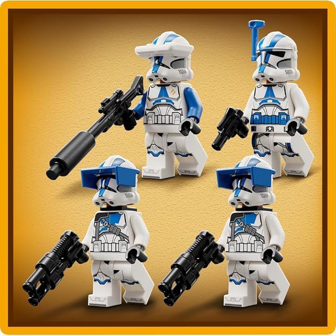 Buy Lego 75345 Star Wars 501st Clone Troopers Battle Pack Set 119Pcs | Yallatoys.com