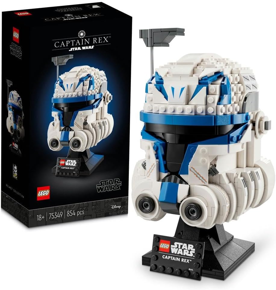 Buy Lego 75349 Star Wars Captain Rex Helmet The Clone Wars Set 854Pcs | Yallatoys.com