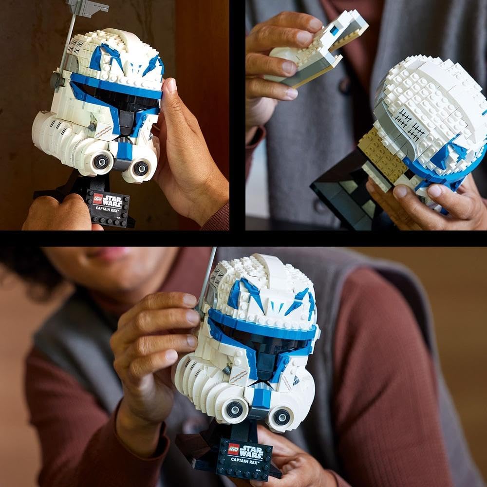 Buy Lego 75349 Star Wars Captain Rex Helmet The Clone Wars Set 854Pcs | Yallatoys.com
