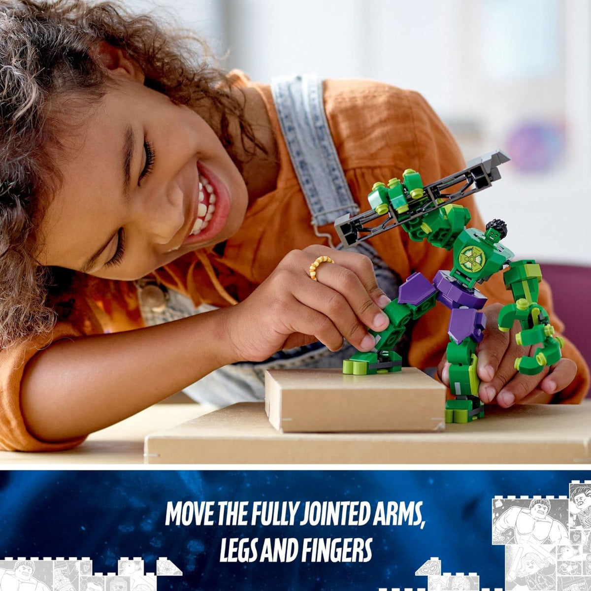 Buy Lego Marvel Hulk Mech Armor 76241 with 138pcs | Yallatoys.com