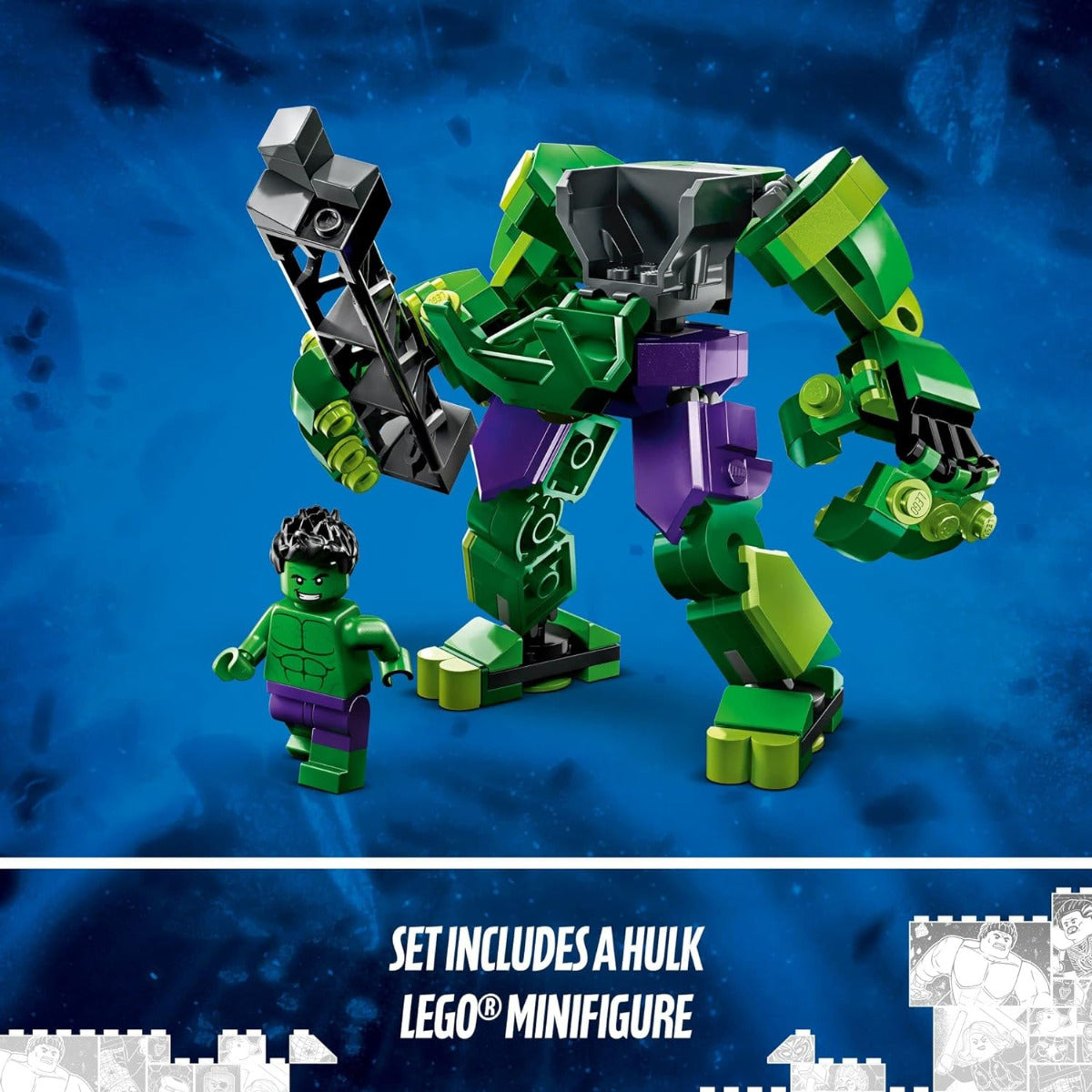 Buy Lego Marvel Hulk Mech Armor 76241 with 138pcs | Yallatoys.com