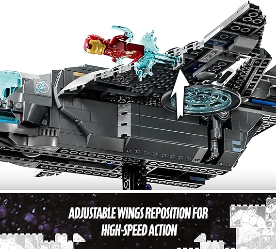 Buy Lego  Marvel The Avengers Quinjet 76248 with 795pcs | Yallatoys.com