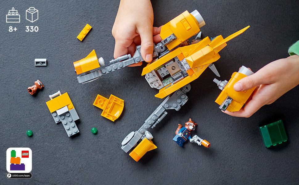 Buy Lego Marvel Baby Rockets Ship 76254 with 330pcs | Yallatoys.com