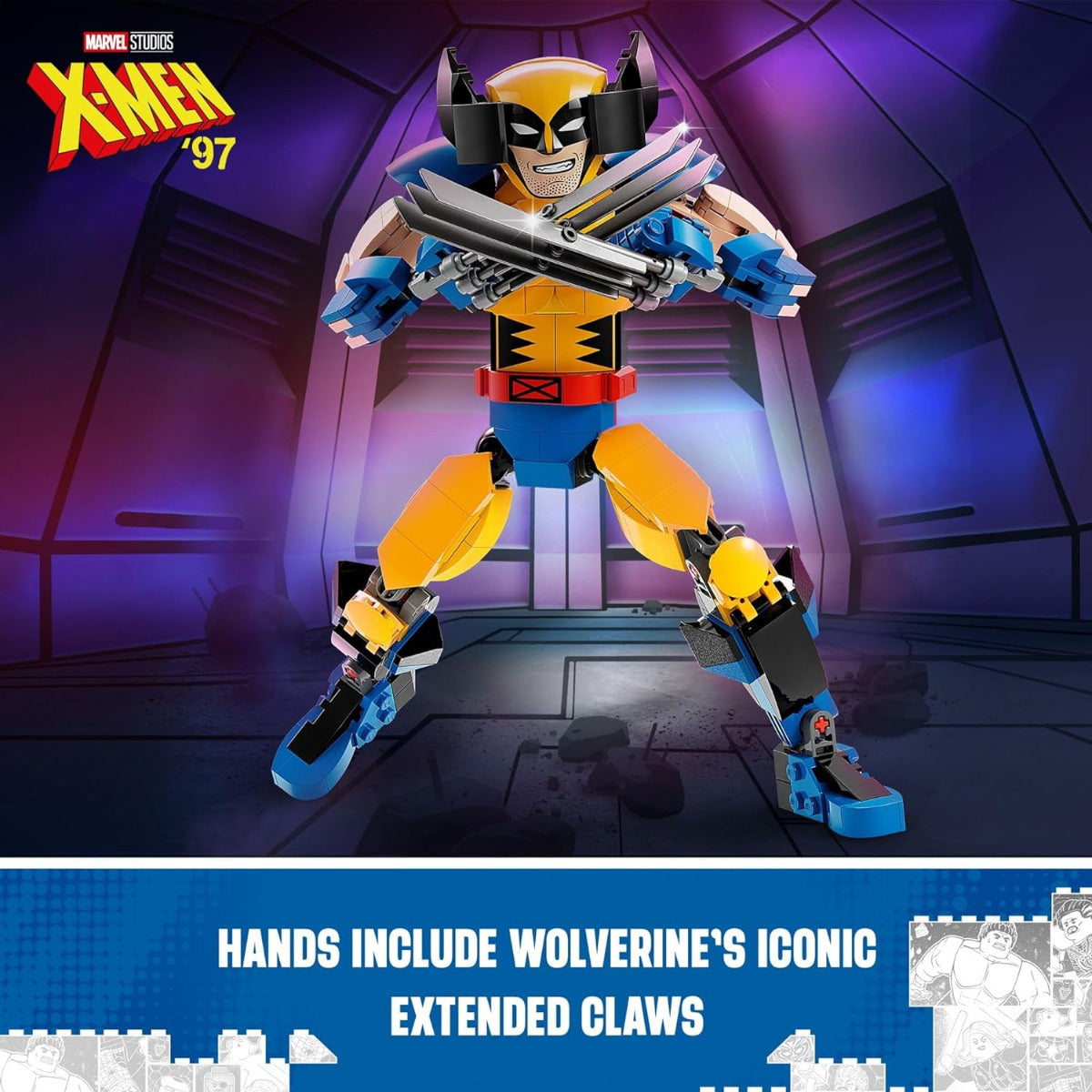 Buy Lego Marvel Wolverine Construction Figure 76257 with 327pcs | Yallatoys.com