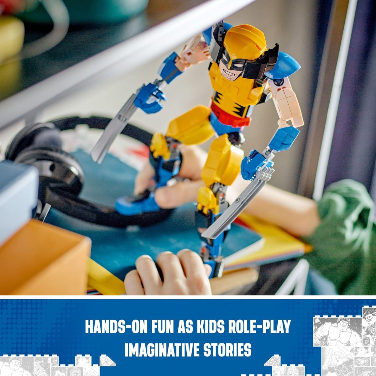 Buy Lego Marvel Wolverine Construction Figure 76257 with 327pcs | Yallatoys.com
