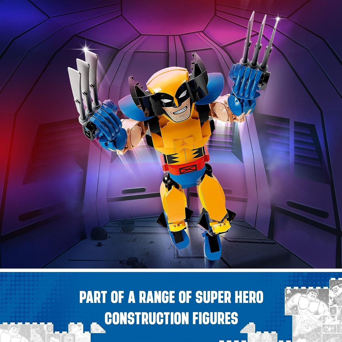 Buy Lego Marvel Wolverine Construction Figure 76257 with 327pcs | Yallatoys.com