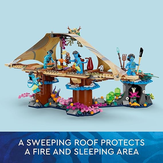 Buy Lego Avatar Metkayina Reef Home Building Kit 75578 with 528pcs | Yallatoys.com