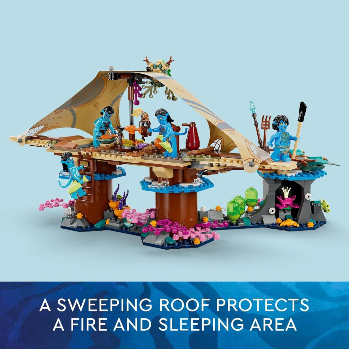 Buy Lego Avatar Metkayina Reef Home Building Kit 75578 with 528pcs | Yallatoys.com