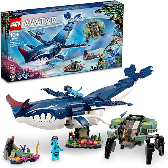 Buy Lego Avatar The Way of Water Payakan The Tulkun and Crabsuit Building Kit 75579 with 761 pieces | Yallatoys.com