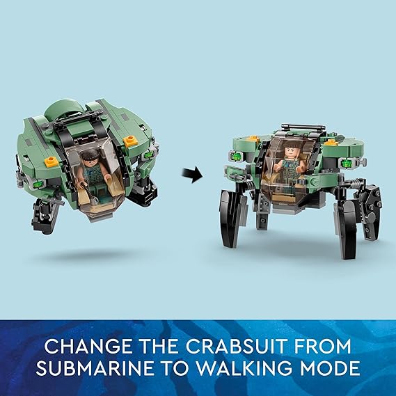 Buy Lego Avatar The Way of Water Payakan The Tulkun and Crabsuit Building Kit 75579 with 761 pieces | Yallatoys.com