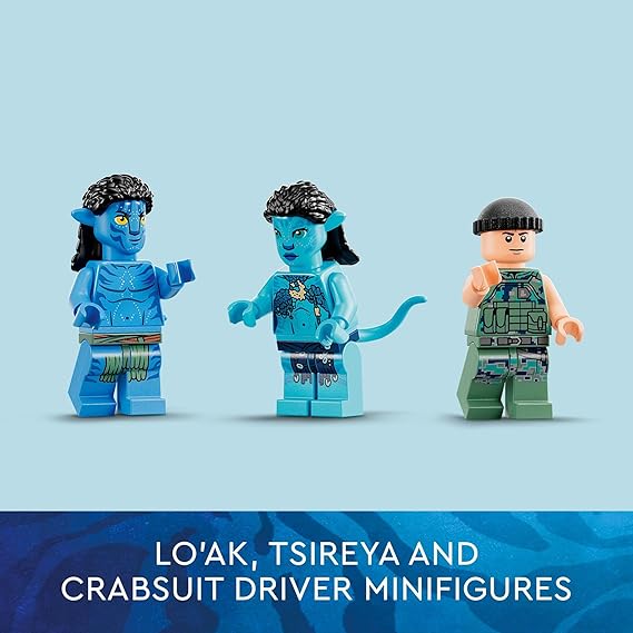 Buy Lego Avatar The Way of Water Payakan The Tulkun and Crabsuit Building Kit 75579 with 761 pieces | Yallatoys.com