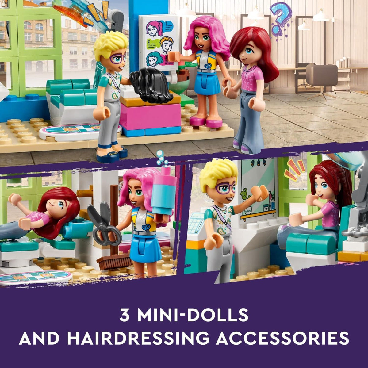 Buy Lego Friends Hair Salon 41743 Building Toy with 401pcs | Yallatoys.com