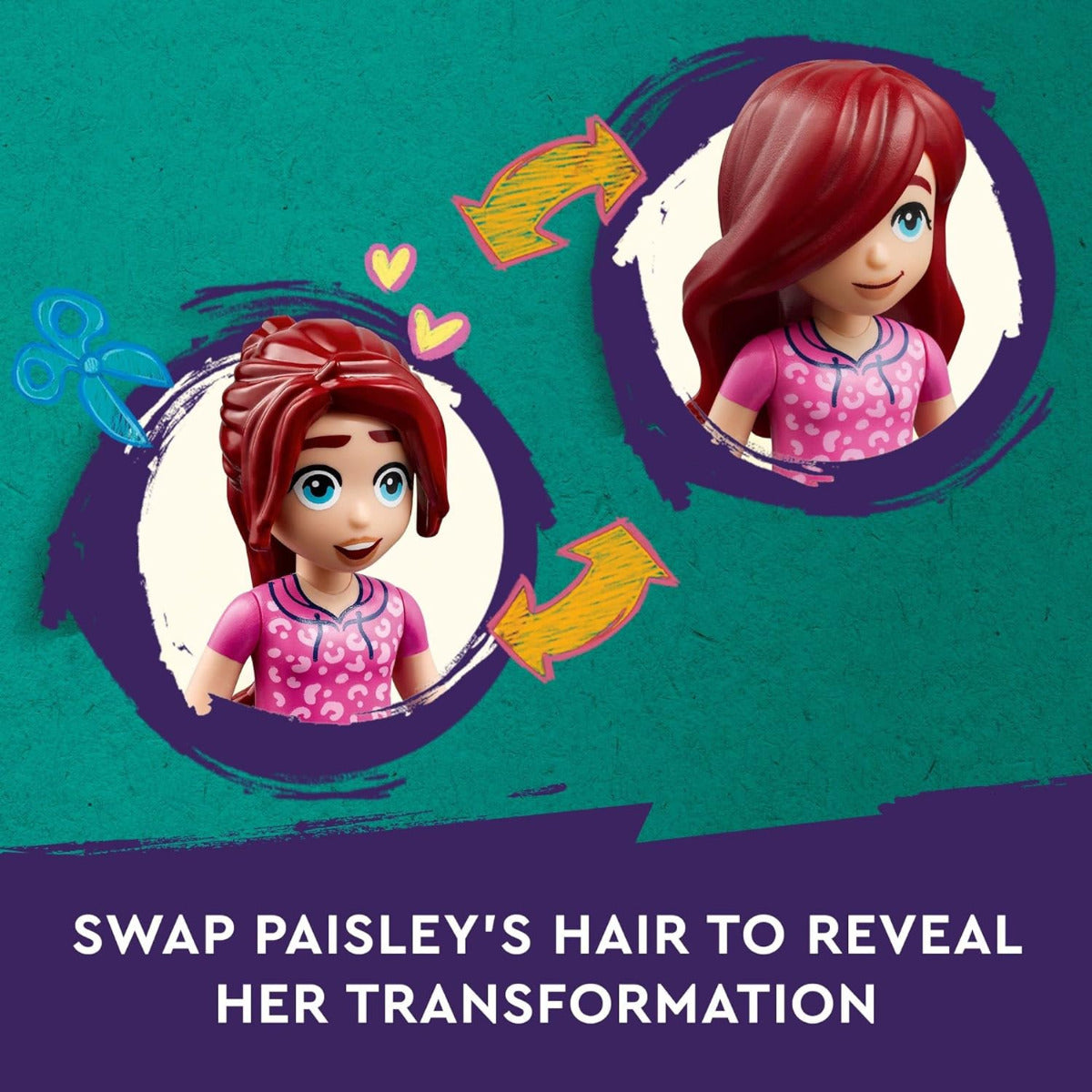 Buy Lego Friends Hair Salon 41743 Building Toy with 401pcs | Yallatoys.com