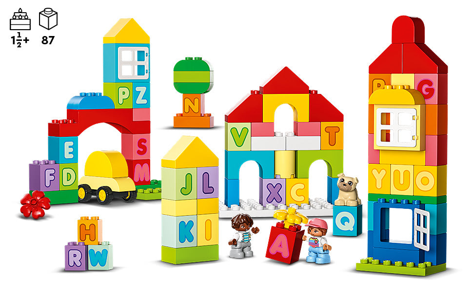 Buy Lego Duplo Classic Alphabet Town 10935 with 87pcs | Yallatoys.com
