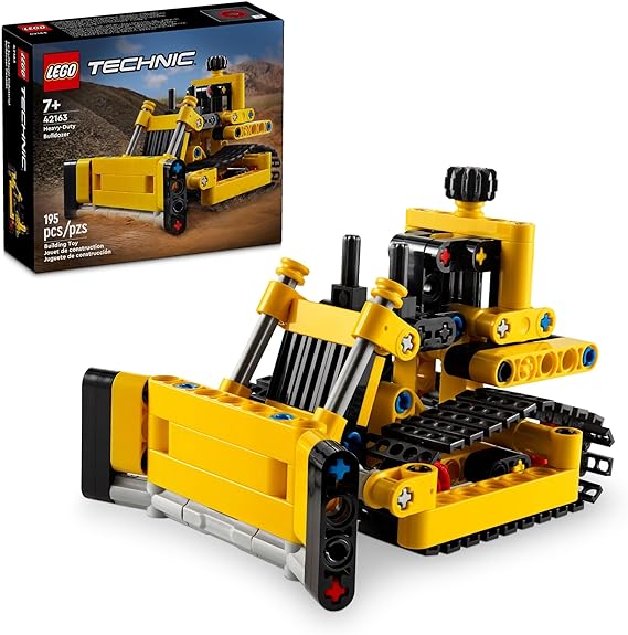Buy Lego Technic Heavy Duty Bulldozer Building Set 42163 with 195pcs | Yallatoys.com