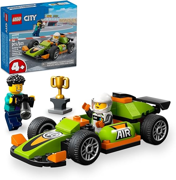 Buy Lego City Green Race Car Set 60399 with 56pcs | Yallatoys.com