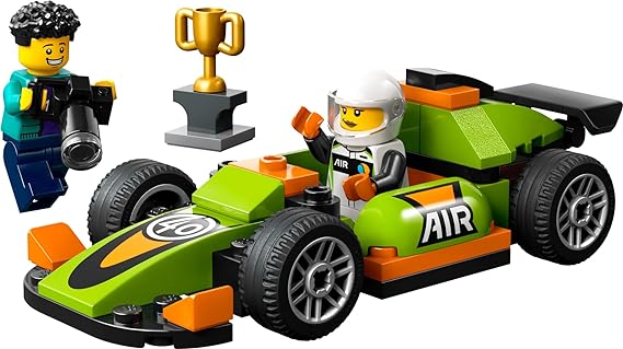 Buy Lego City Green Race Car Set 60399 with 56pcs | Yallatoys.com
